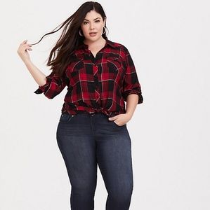 TAYLOR - PLAID TWILL CAMP SHIRT